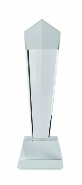 Logo trade promotional merchandise photo of: Crystal award in a gift box