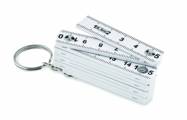 Logotrade corporate gift picture of: Carpenters ruler key ring 50cm Kotka