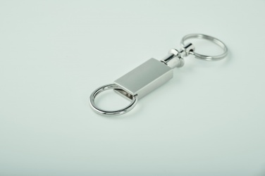 Logo trade advertising products image of: Pull apart split key ring