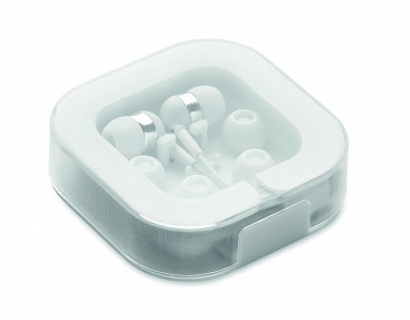 Logo trade promotional products picture of: Ear phones with silicone covers