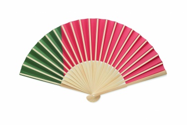 Logo trade business gift photo of: Manual fan flag design