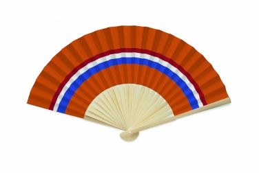 Logo trade promotional giveaways picture of: Manual fan flag design