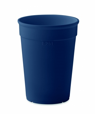 Logotrade promotional product image of: Recycled PP cup capacity 250 ml