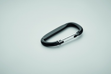 Logotrade advertising product picture of: Carabiner clip in aluminium.