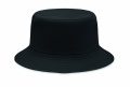 Brushed 260gr/m² cotton sunhat, Black