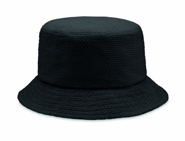 Logo trade corporate gifts image of: 9aper straw bucket hat