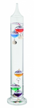 Logo trade corporate gifts picture of: Galileo thermometer glass 28cm