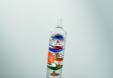 Logotrade promotional item picture of: Galileo thermometer glass 28cm