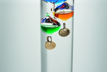 Logotrade promotional items photo of: Galileo thermometer glass 28cm