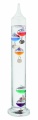 Galileo thermometer glass 28cm, Transparent