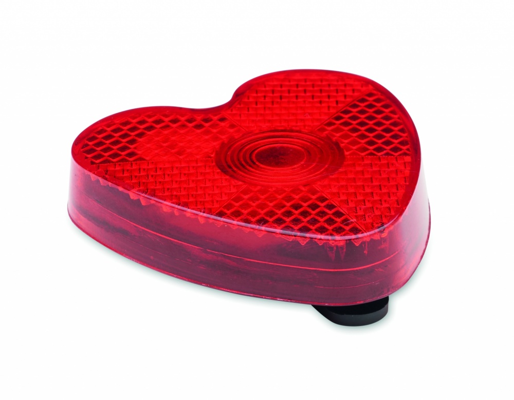 Logo trade promotional items image of: Heart shaped reflector light