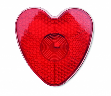 Logotrade promotional giveaways photo of: Heart shaped reflector light