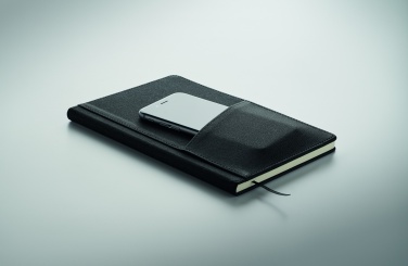 Logo trade advertising product photo of: A5 notebook PU front pocket