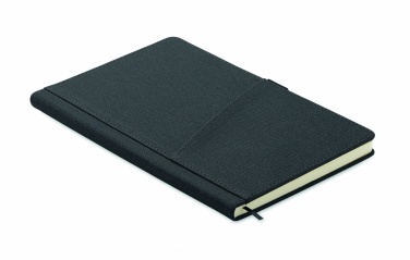 Logo trade business gift photo of: A5 notebook PU front pocket