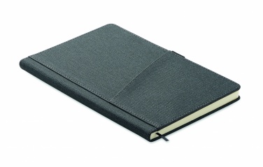 Logo trade promotional products picture of: A5 notebook PU front pocket