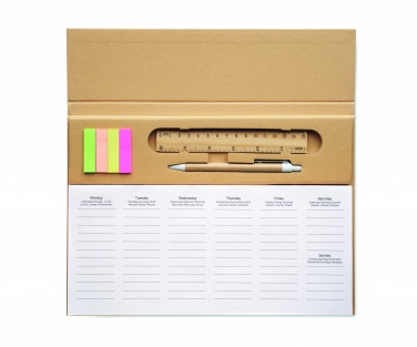 Logotrade corporate gift image of: Weekly desktop planner