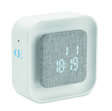 Logo trade promotional product photo of: Recycled ABS/RPET alarm clock