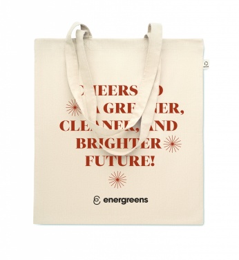 Logotrade advertising product image of: Recycled cotton shopping bag