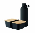 Lunch box bottle gift set, Black