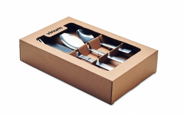 Logo trade promotional gifts image of: 16 piece cutlery set.