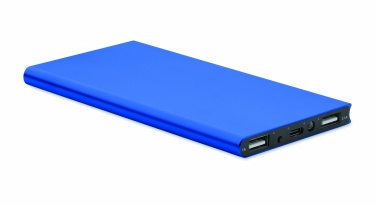 Logo trade promotional giveaways image of: Power bank 8000 mAh