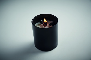 Logo trade promotional merchandise photo of: Plant based wax candle 200 gr