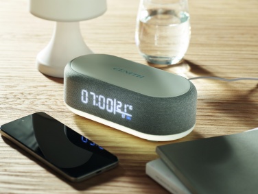 Logo trade promotional giveaway photo of: 15W wireless charging speaker