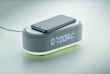 Logo trade promotional giveaways picture of: 15W wireless charging speaker