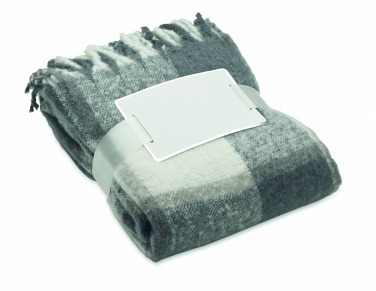 Logotrade advertising products photo of: Chequered mohair blanket