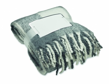 Logotrade advertising product image of: Chequered mohair blanket