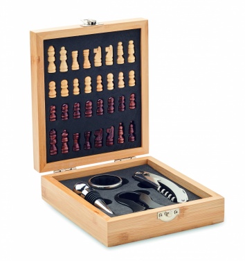 Logotrade promotional items photo of: Chess board wine set