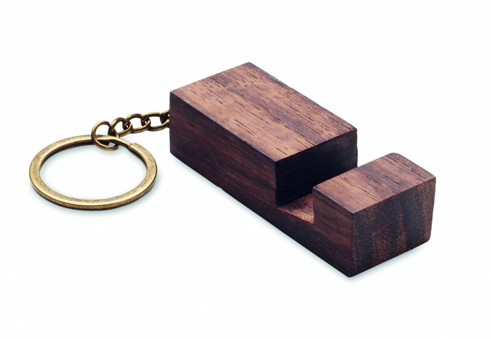 Logotrade promotional item picture of: Key ring with phone stand Hyvinkää