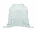 Recycled 140 gr/m² cotton bag, White