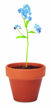 Logotrade business gift image of: Terracotta pot 'forget me not'