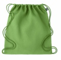 Hemp drawstring bag 200 gr/m², Green