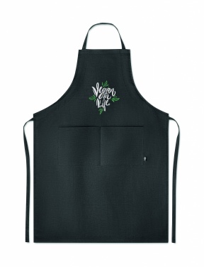 Logo trade promotional product photo of: Hemp adjustable apron 200 gr/m²