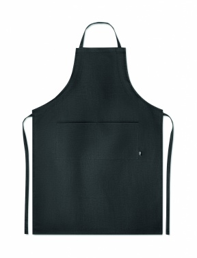 Logo trade business gift photo of: Hemp adjustable apron 200 gr/m²