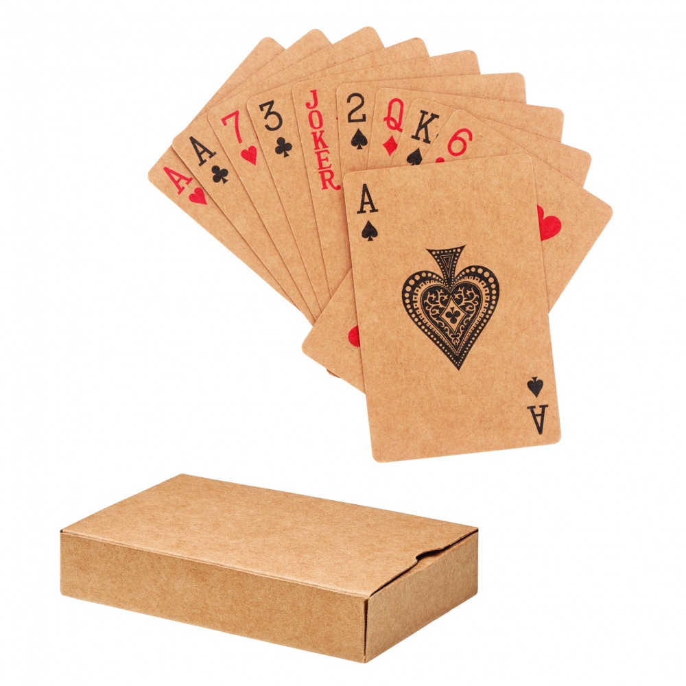 Logotrade corporate gift image of: Recycled paper playing cards