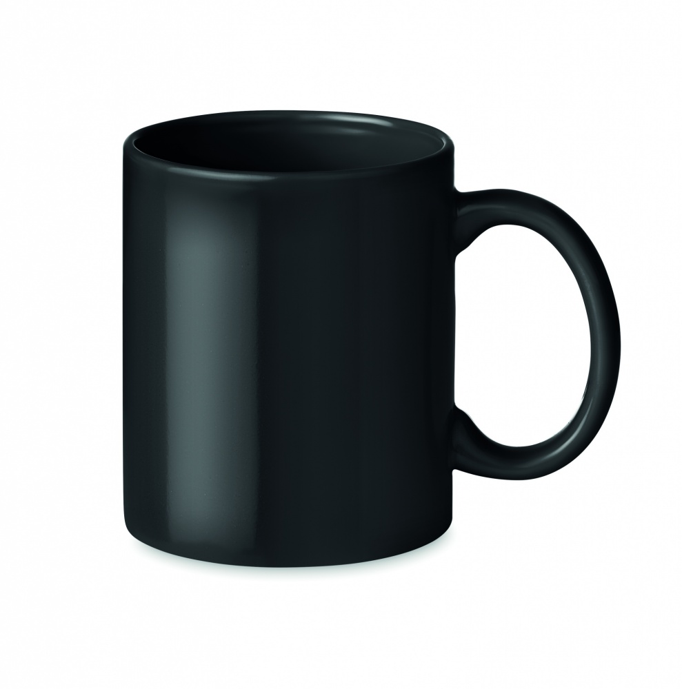 Logo trade promotional merchandise photo of: Coloured ceramic mug 300ml