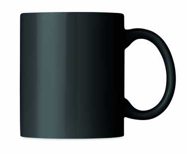 Logo trade promotional products image of: Coloured ceramic mug 300ml