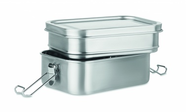 Logo trade promotional merchandise picture of: Stainless steel lunch box