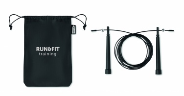 Logotrade promotional giveaway picture of: Speed jumping rope RPET pouch