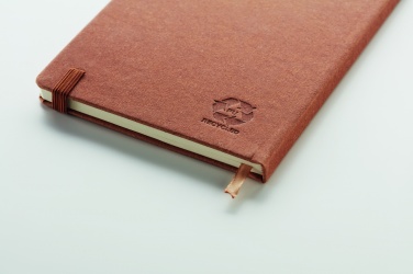 Logotrade advertising product image of: Recycled Leather A5 notebook