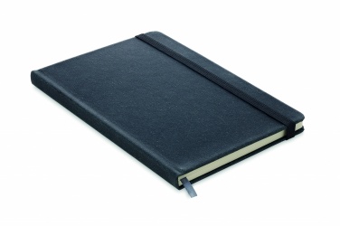 Logo trade promotional gift photo of: Recycled Leather A5 notebook