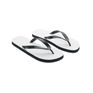 Logo trade corporate gifts image of: Sublimation beach slippers