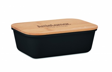 Logo trade promotional products picture of: Lunch box with bamboo lid