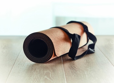 Logo trade business gifts image of: Cork yoga mat