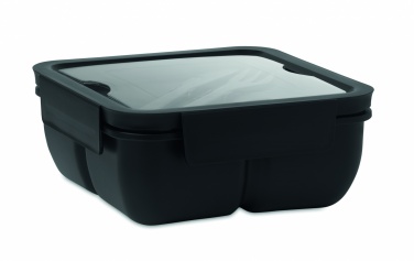 Logo trade promotional gift photo of: Lunch box with cutlery 600ml