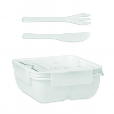 Logotrade advertising product picture of: Lunch box with cutlery 600ml