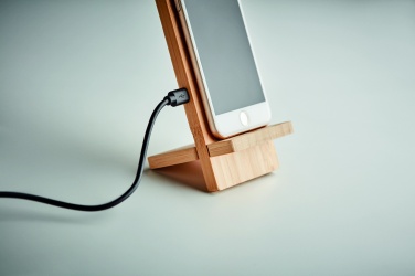 Logo trade promotional gift photo of: Wireless charger stand 10W